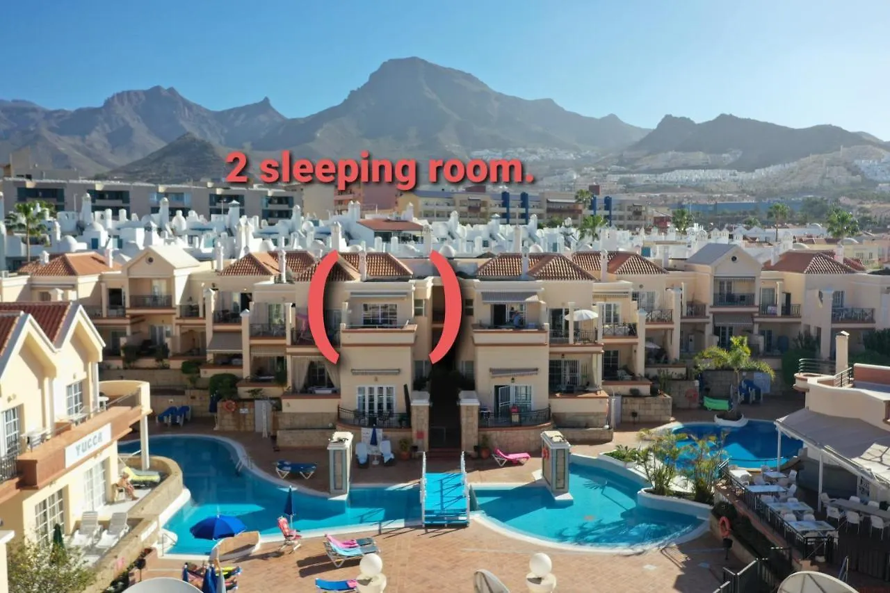 Yucca Park, Lovely, Quiet, 2 Bedroom, 70M2, Ocean Pool View! Costa Adeje  Apartman